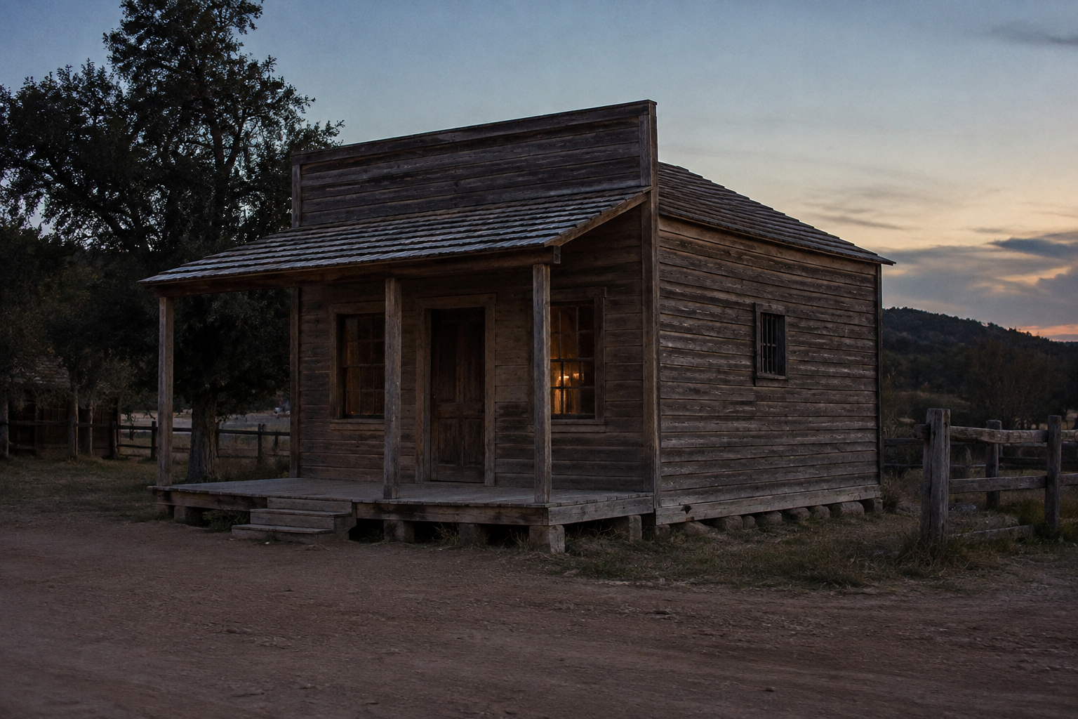 The marshal's office and jail in Mercy Ridge