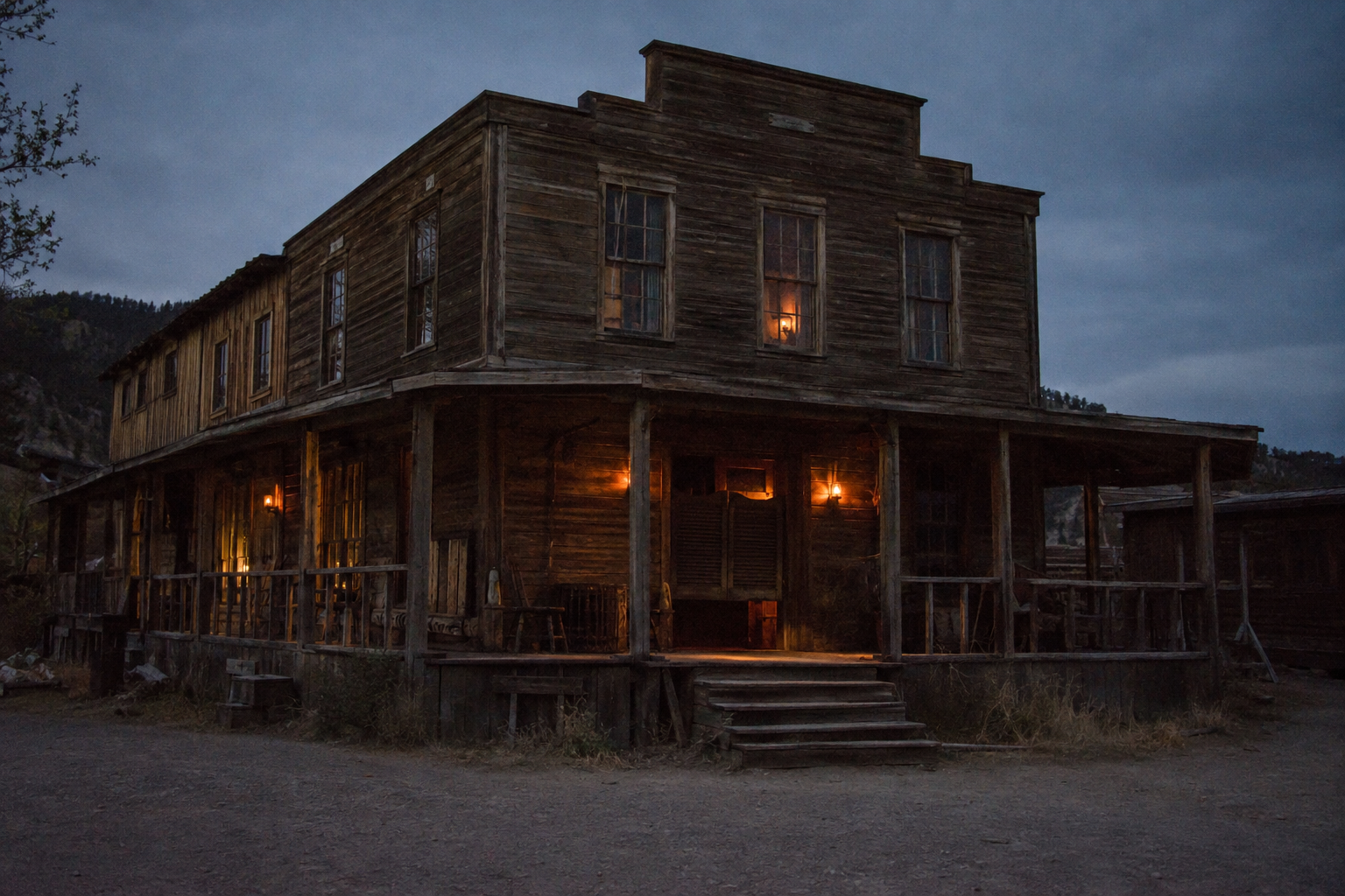 The saloon in Mercy Ridge